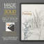 «Keep on Dreaming», reproduction encadrée - bois massif-1397445295-1397445288