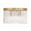 Plafonnier moderne doré 4 lumières Rowe-70769696