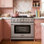 Cuisinière au gaz à four à convection autoportante de 36 po Cuost