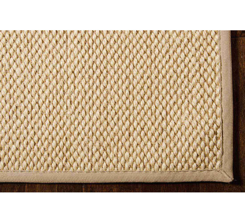 Kerala Jute/Sisal Java Nature Area Rug, Rectangle 2'3" x 3'9"