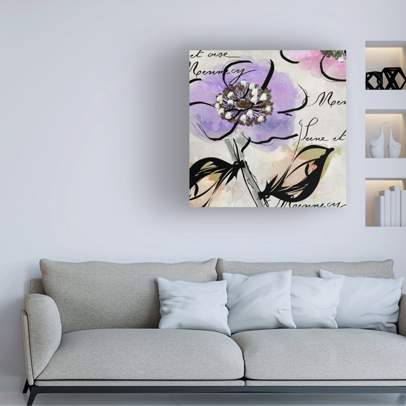 Art sur toile «Bachelor Sasha Dogwood Ii», H 35 po x l 35 po