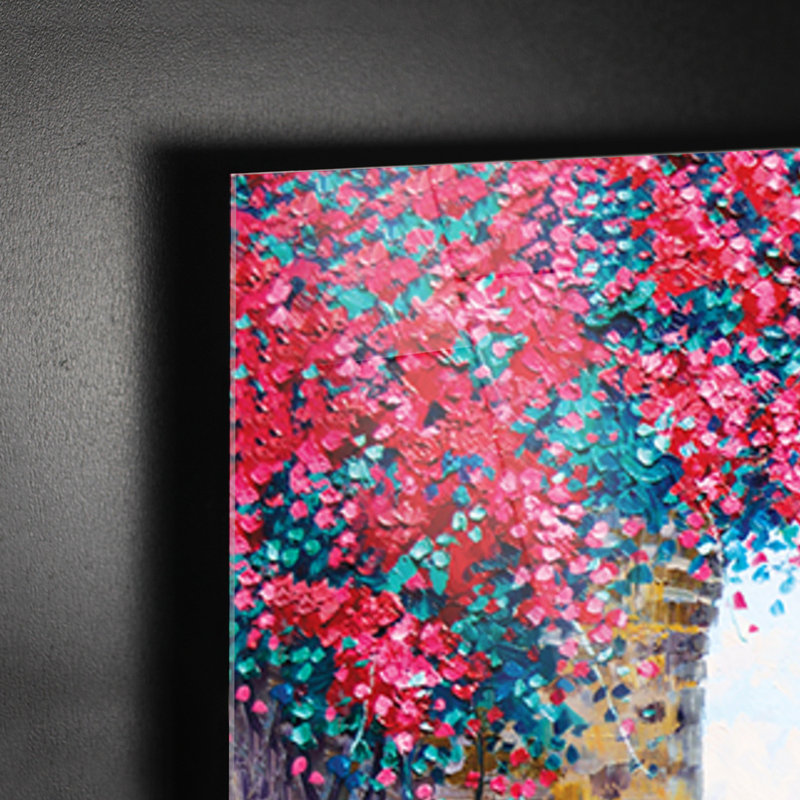 Whispers Of The French Riviera by Mikki Senkarik - No Frame Painting on Plastic / Acrylic, 65cm H x 95cm W