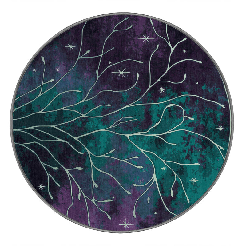 Enchanted Roots Rug, Round 5'