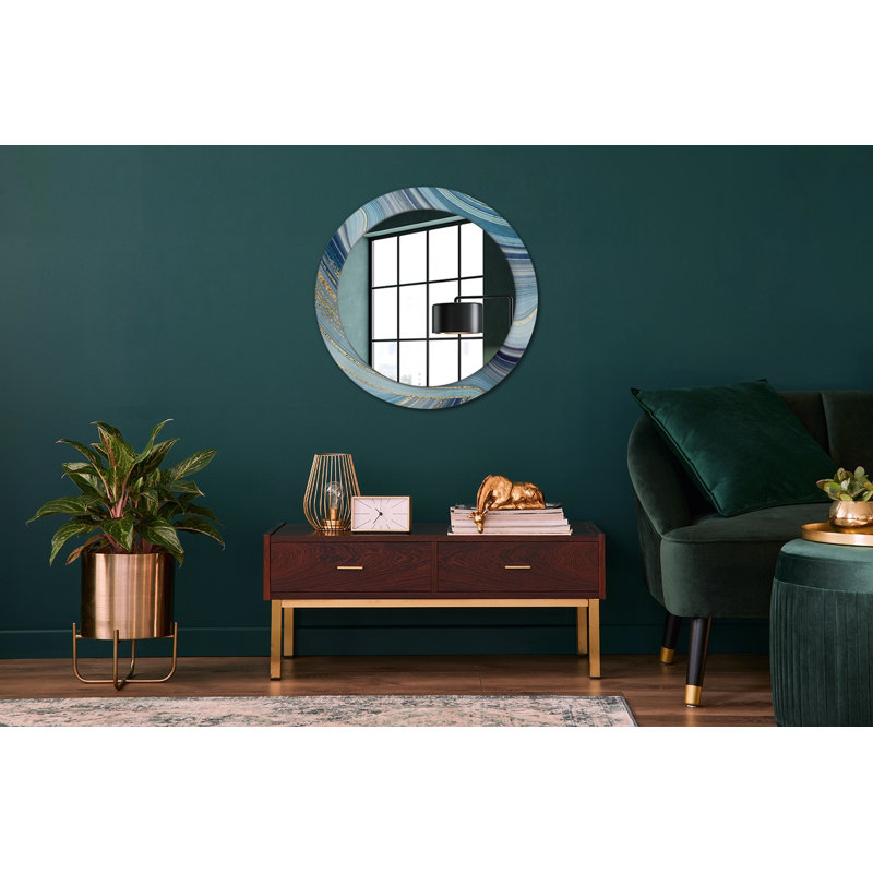 Huldar Glass Flat Wall Mirror