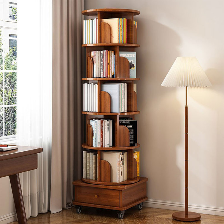 Latitude Run® Gazzo 68.11 H x 18.11 W Standard Bookcase 5 Tier