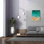 "Epic Graffiti" Aérien Beach 3 "par Brook Page, art mural sur toile, 26 po x 34 po