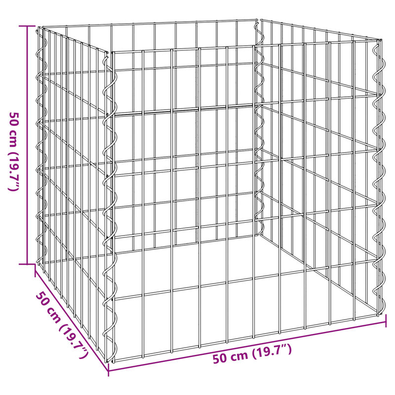 50 cm W Border Fencing