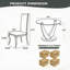 Ensemble de table ronde pour 4 personnes-126304005