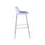 Barbee Upholstered Counter Stool with Metal Frame-1395090648