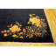 Captivating Midnight Blue Color Antique Deco Chinese Area Rug