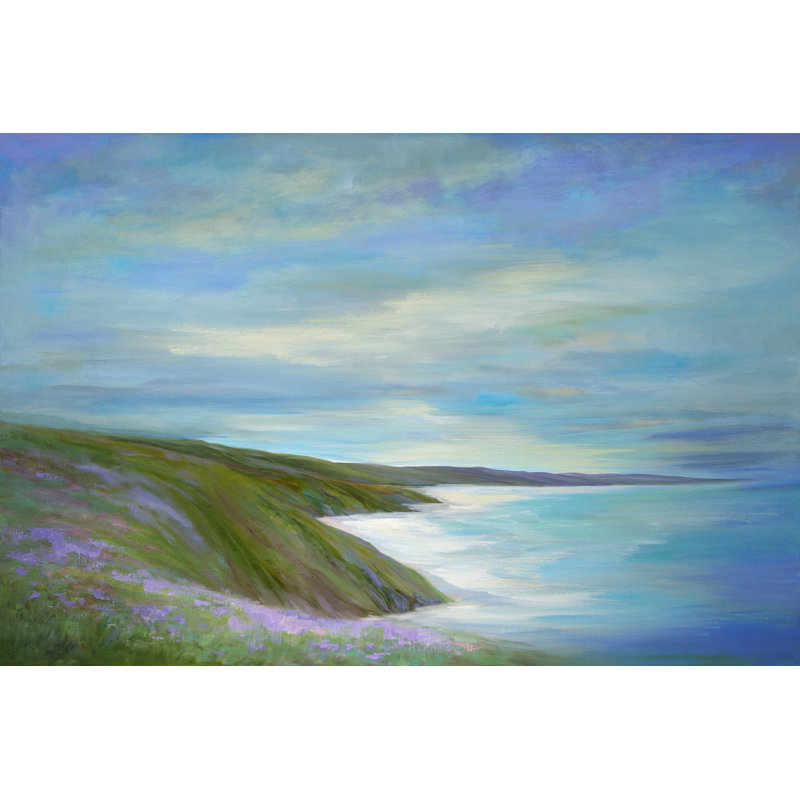 Pacific Coast by Sheila Finch - Wrapped Canvas Art Prints, 30cm H x 46cm W x 0.38cm D