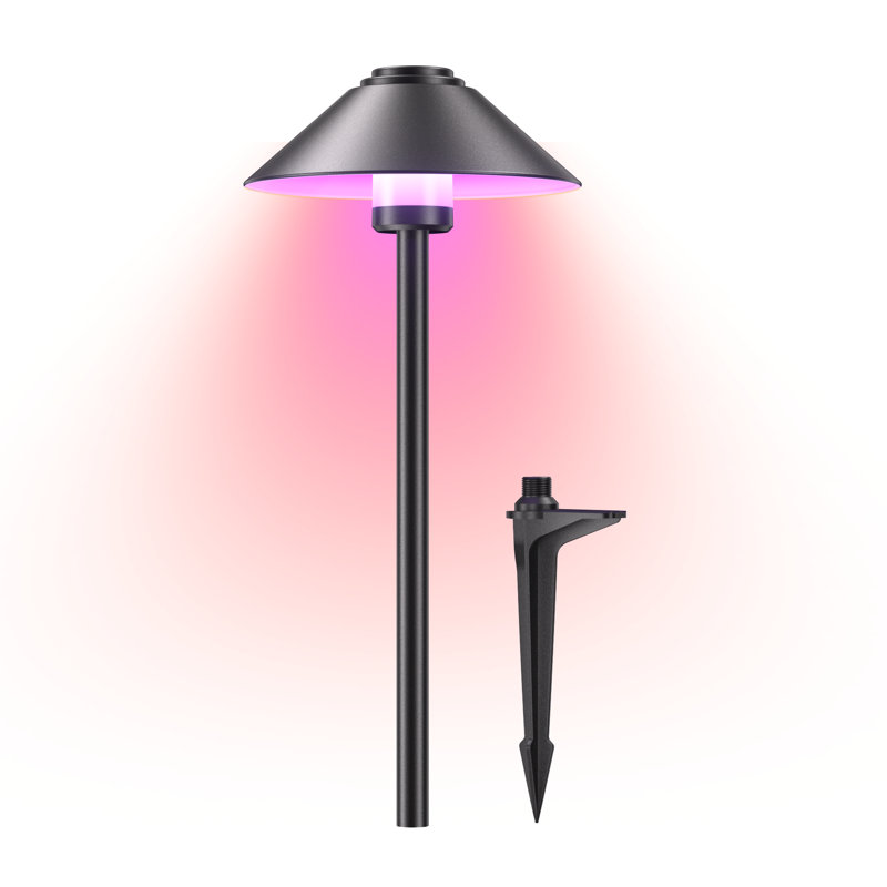 Lumières de sentier de jardin intelligentes à DEL Smart IPG RGBCW imperméables avec télécommande et contrôle d'application