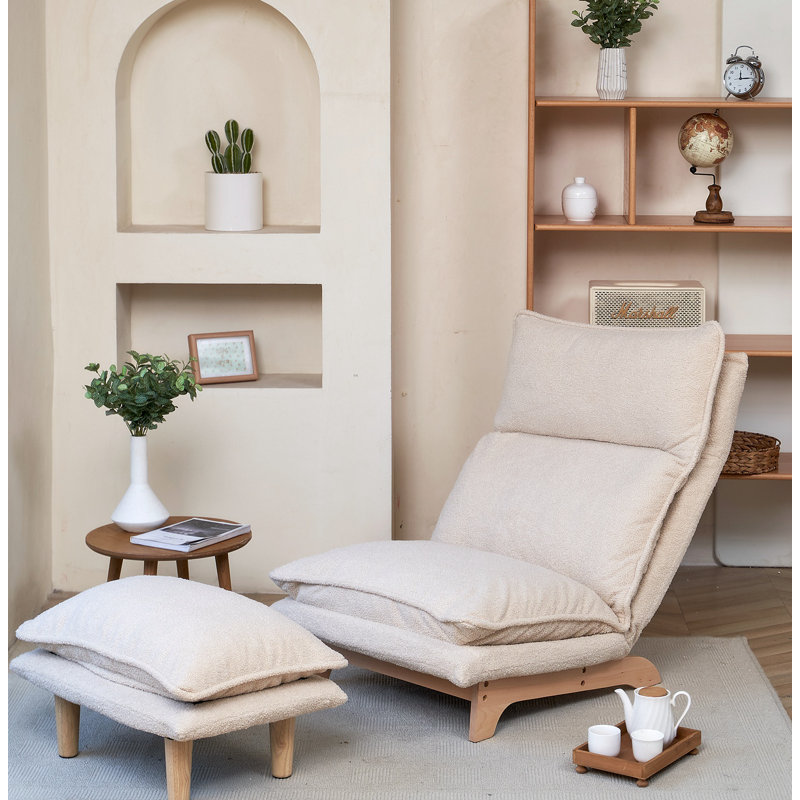  27.59 Wide Lazy Sofa, Leisure Chair, Reclining Chair, Accent Chair, Modern Accent Chair, Upholstered Side Chair