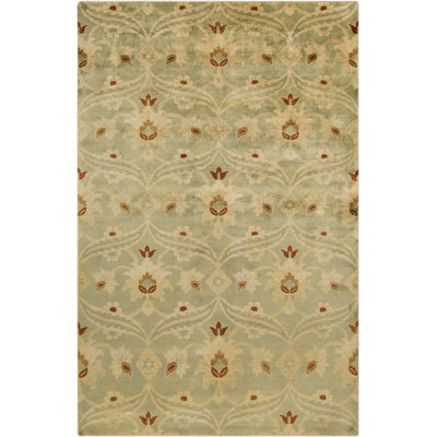 Tapis beige en laine noué à la main Bayles