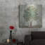  «Verdi Trees 2 Light Green C» par Silvia Vassileva, art mural en métal-664626682