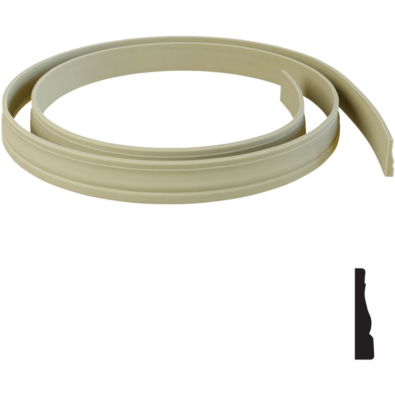 LW444 - 3 1/4"H x 11/16"D x 144"L Casing Flexible Moulding