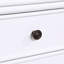 Table de chevet 2 tiroirs Emmett - Blanc (table de chevet seulement)-379688271