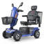 Scooter de mobilité robuste S500-BLUE