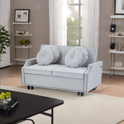 Adriannah Upholstered 54.7'' Sleeper Sofa