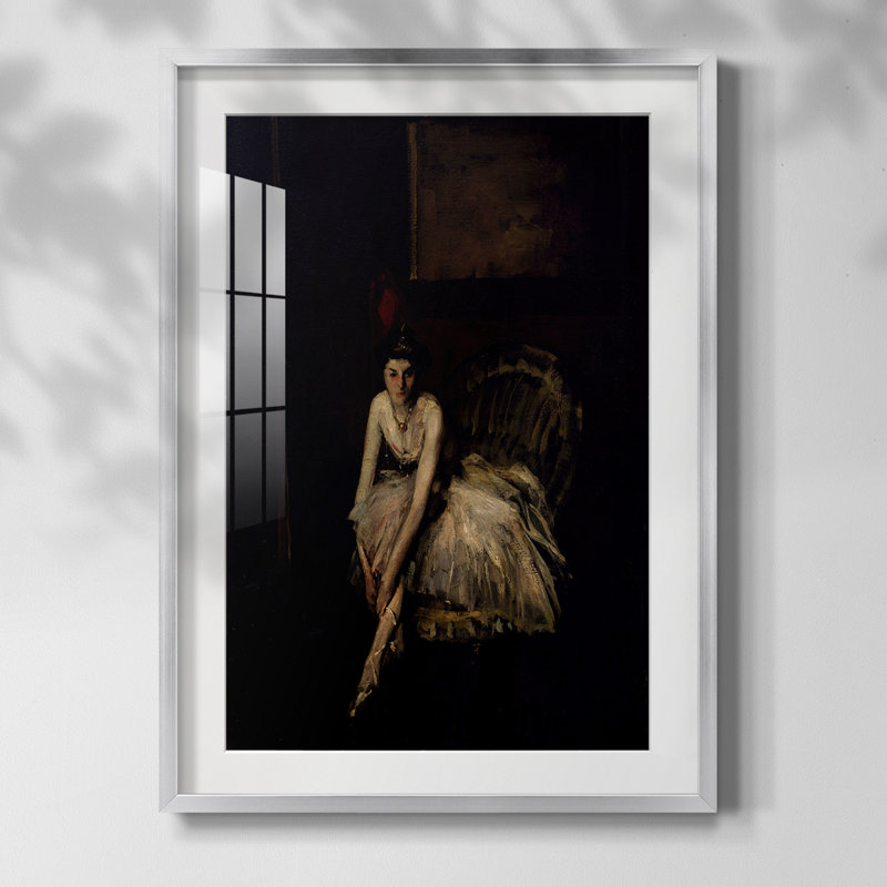 Vintage Portrait Print XCI - impression encadrée