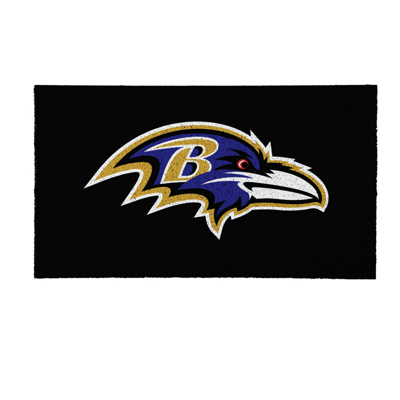 Full Color PVC Mat, 16" x 28", Baltimore Ravens