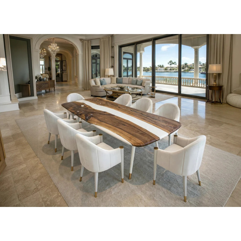 Elysion Free Form Dining Table, 42" W x 96" L