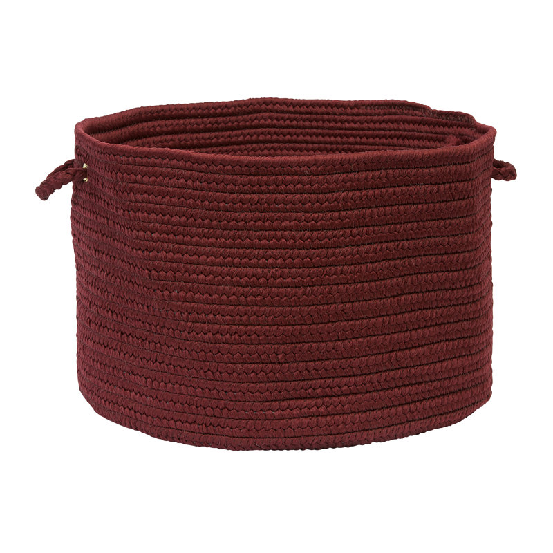 Panier de rangement tressé intérieur / extérieur, H 12 po x l 16 po x P 16 po, Corona
