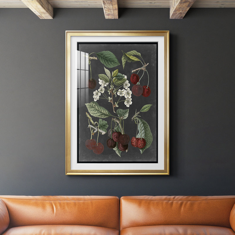 Orchard Variétés I, reproduction encadrée de qualité supérieure - prête à être accrochée, Cadre doré