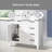 35.5 " Single Bathroom Vanity Base-94619925