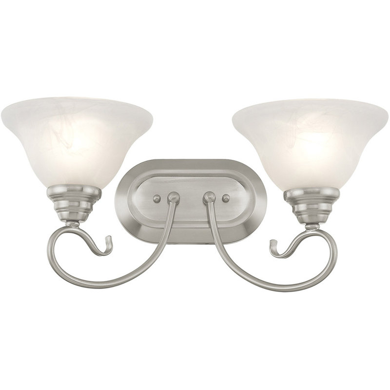 Éclairage pour meuble-lavabo 3 lumières Yosemite, Argenté