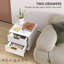 40cm W Engineered Wood Bedside Table-1433129013