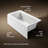 Underscore 60" x 32" Alcove Soaking Bathtub-27814145-27814146