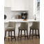 Tabouret de comptoir rembourré Lucia-113050971-113050975-128620583