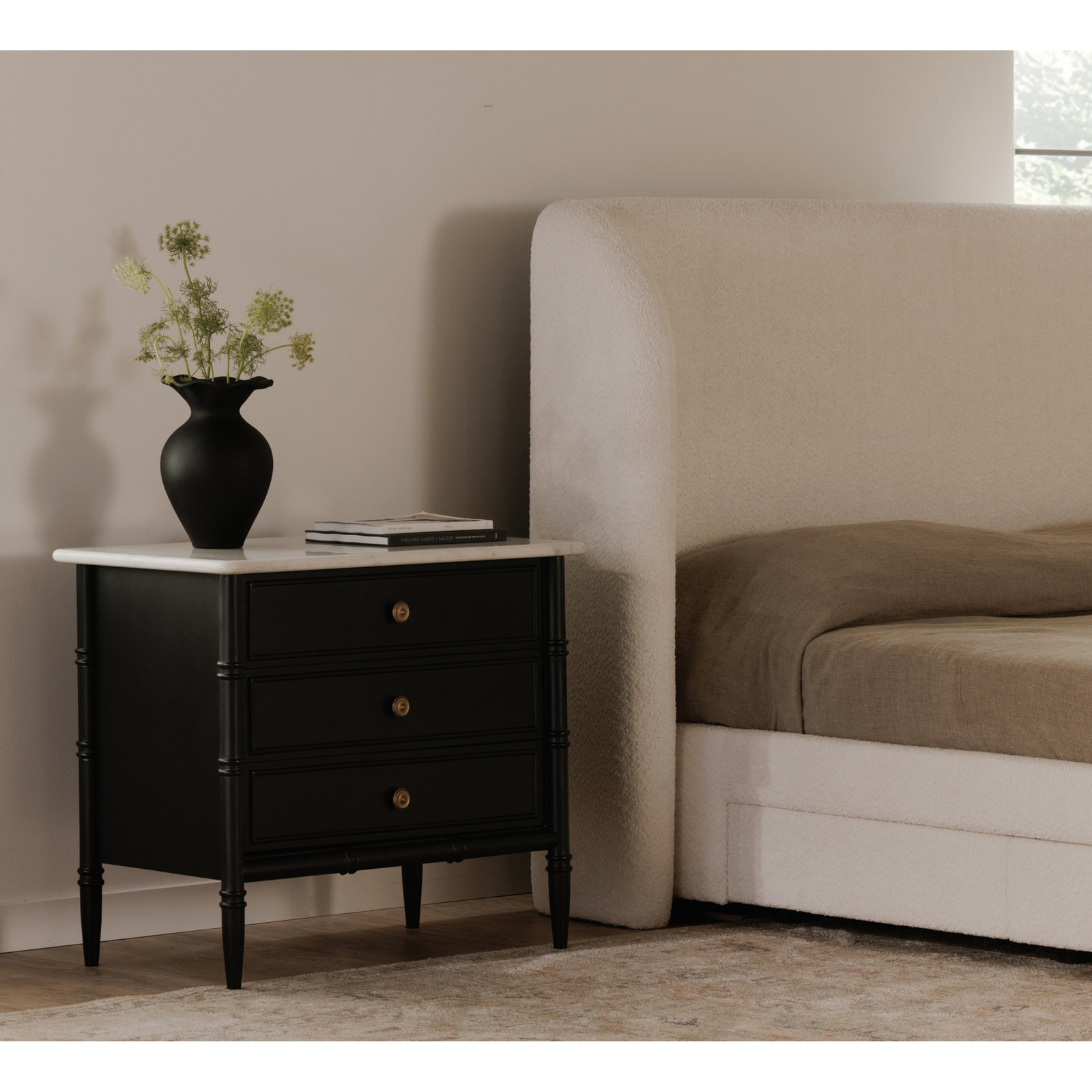 Berlin Mango Nightstand