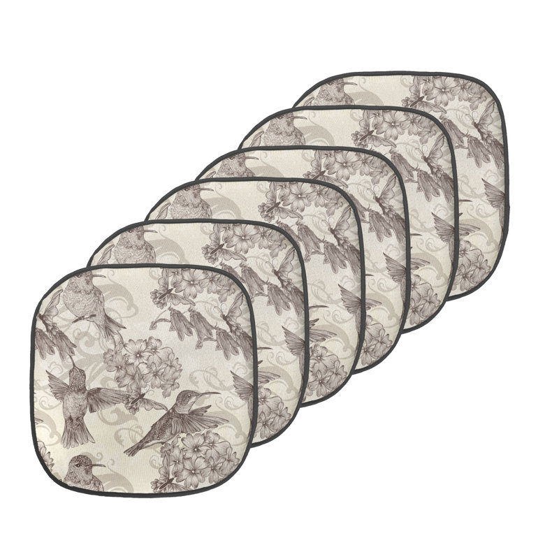 Coussin de siège papillon