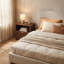 Tables de chevet avec rangement, tables compactes modernes en bois aggloméré pour la chambre à coucher