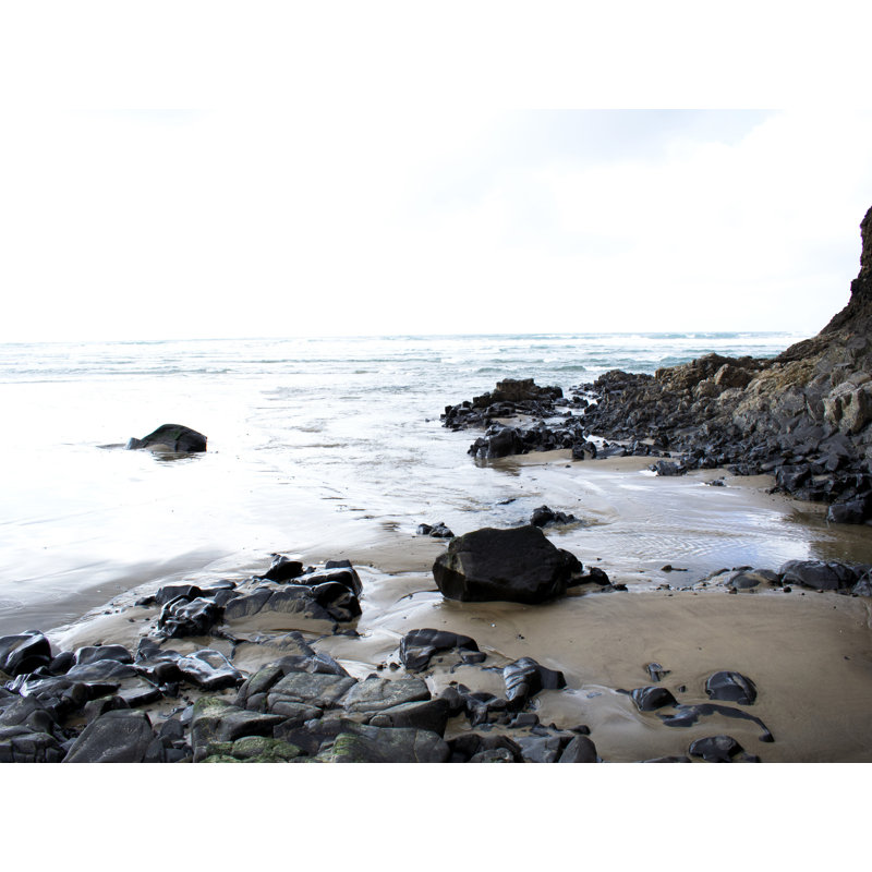 Oceanside par Catherine Johns - Photographie, H 17,2 po x l 21,2 po, Cadre noir