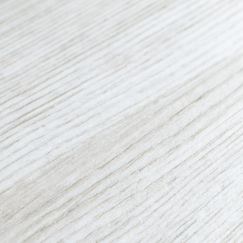 Llama 9" x 36" Porcelain Wood Look Wall and Floor Tile, White