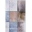 Tapis beige / brun en polyester tissé à la machine Briceida-1554376313