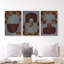 Checkered Dominos Set Set by Oliver Gal-1667034376-1667034381