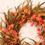 Couronne artificielle d'automne 24 po Forsythia