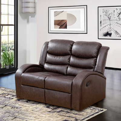 Faux Leather Recliner