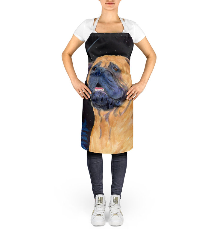 No Pattern Bib Apron