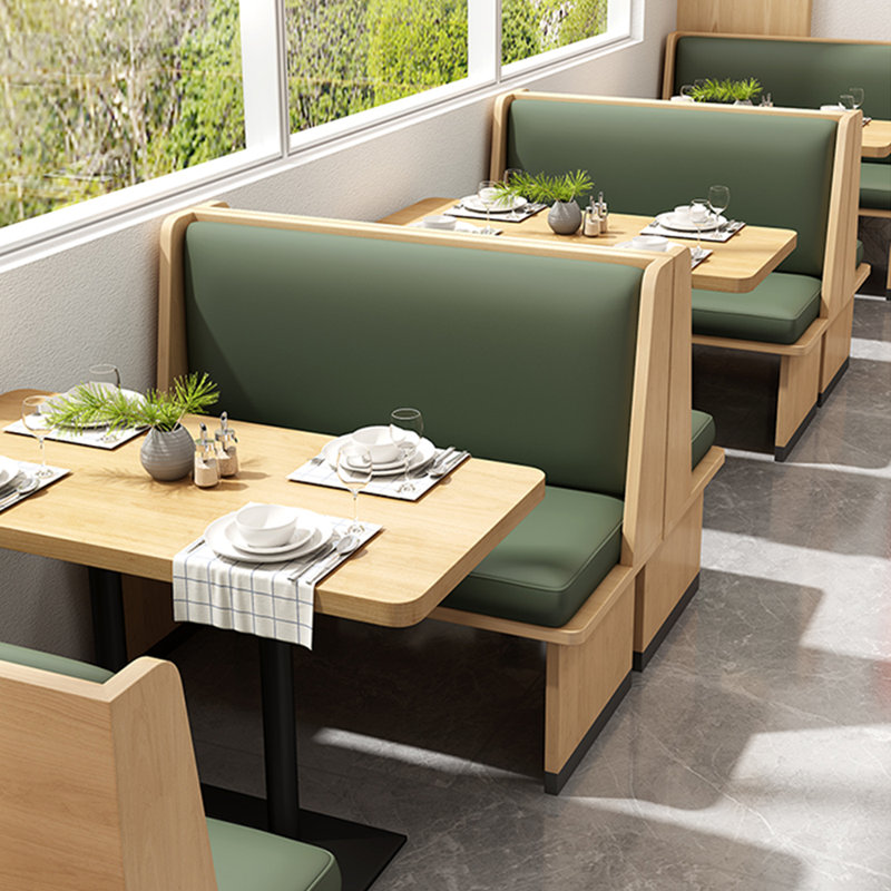 Banc rembourré en similicuir Light Luxury