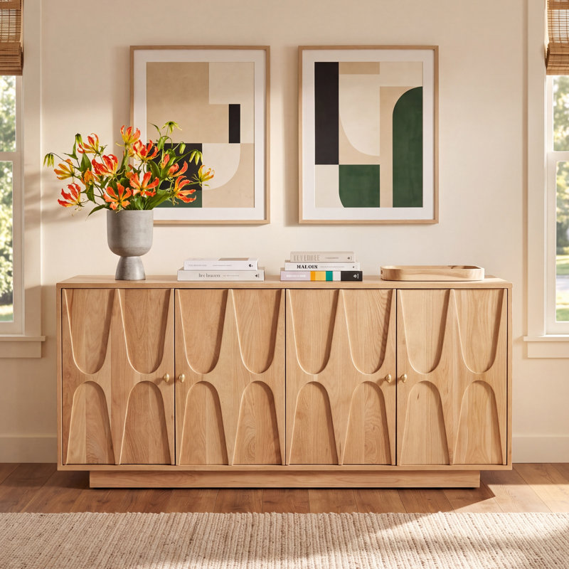 Myers 72 " W Sideboard, Natural
