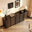 Buffet de rangement sur pied 84,65 po-2037277959