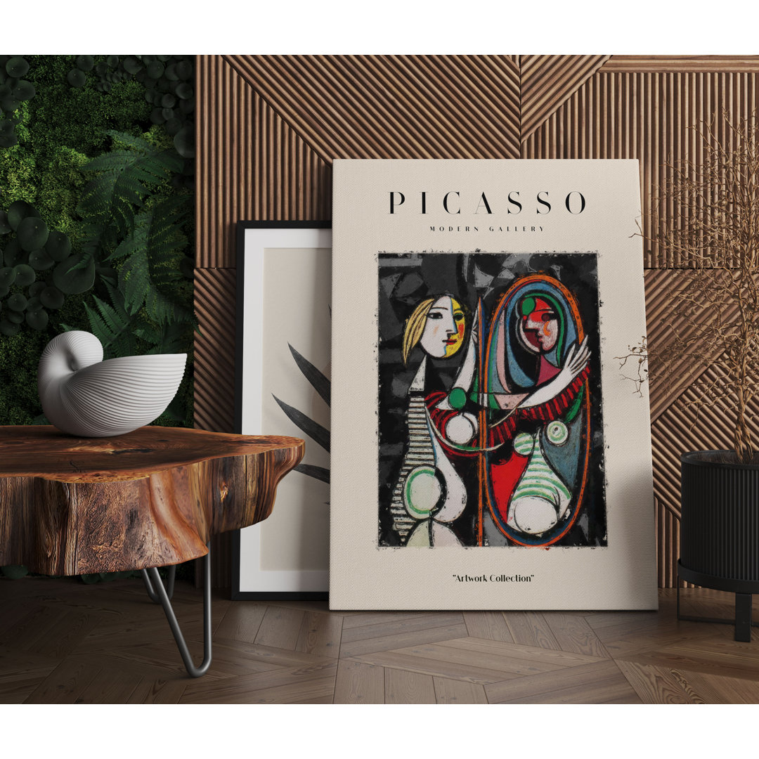 Picasso Art Collection - Frau Mit Hut I Als Leinwandbild