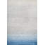 Tapis bleu / crème Yerby-1093220641