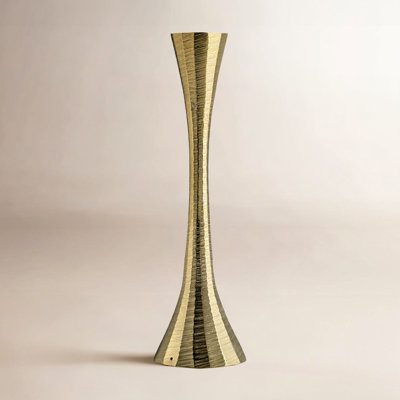 Metal and Aluminum Taper Candle Holder