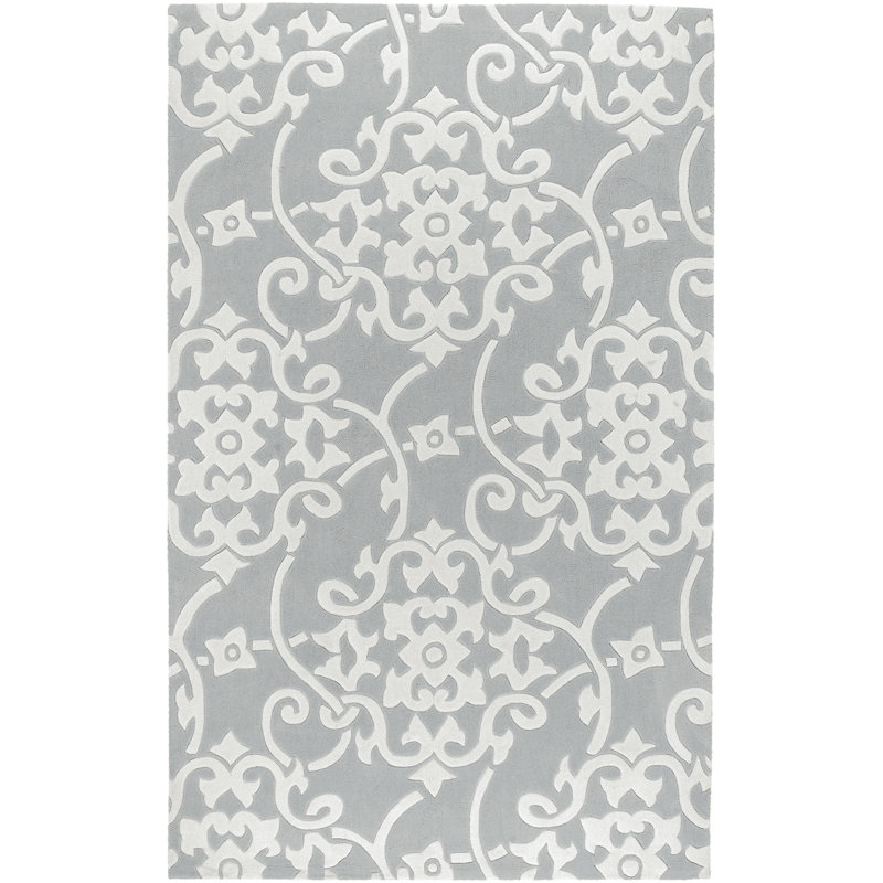 Windsor Floral Indoor Rug, Rectangle 6' x 9'